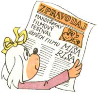 Fifinka čte o makotřaském festivalu