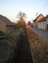 Vstavba kanalizace v Blokch